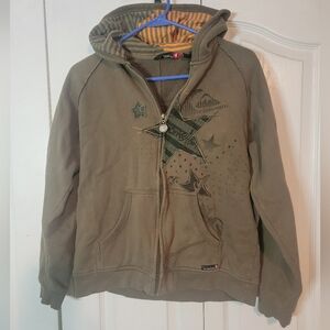 Quiksilver Boys Large Zip Hoodie